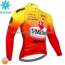 Homme Maillot vélo Hiver Thermal St Michel Auber 93 Mavic 2024